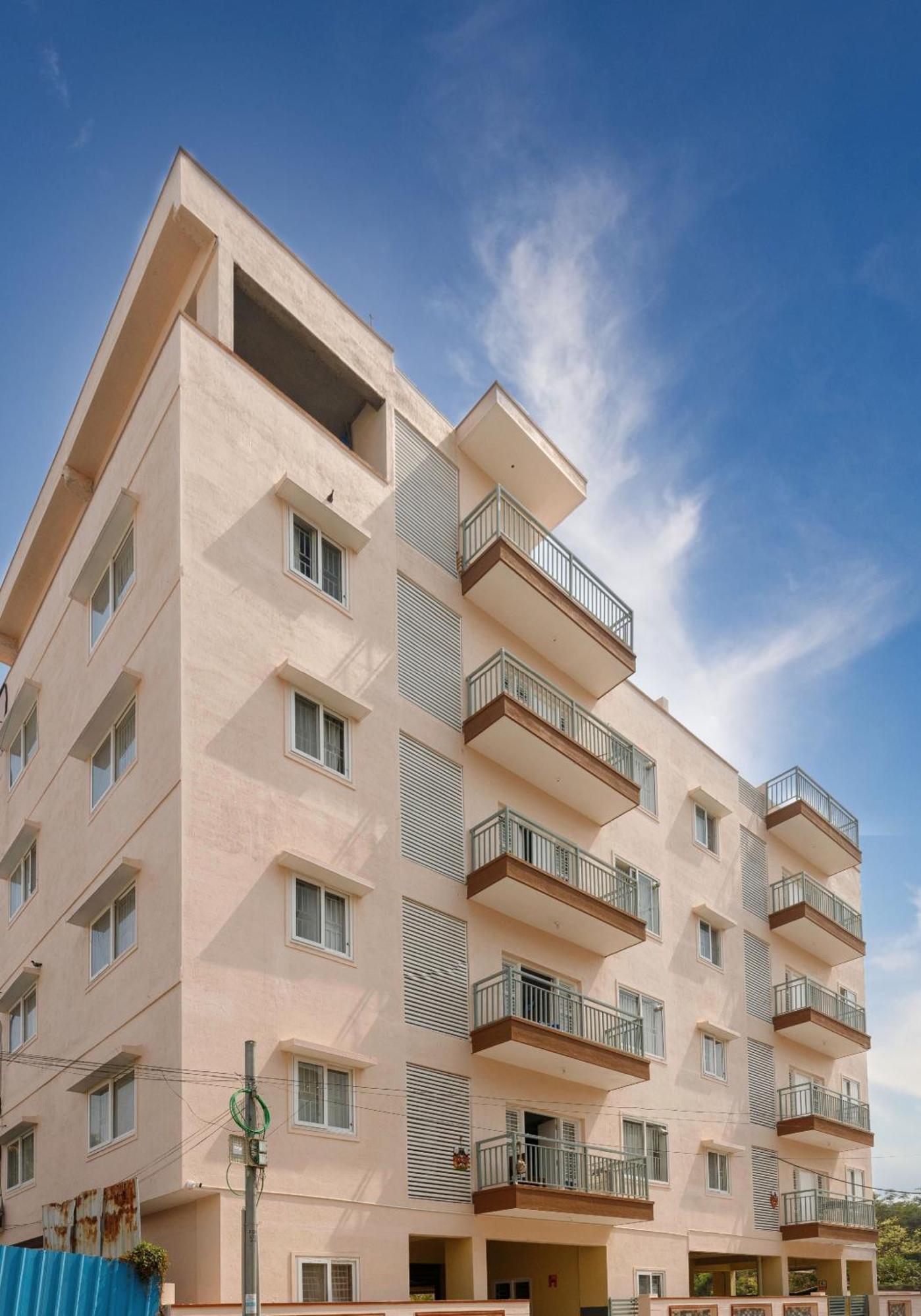 Pinnacle Serviced Apartments Bangalore Exterior foto