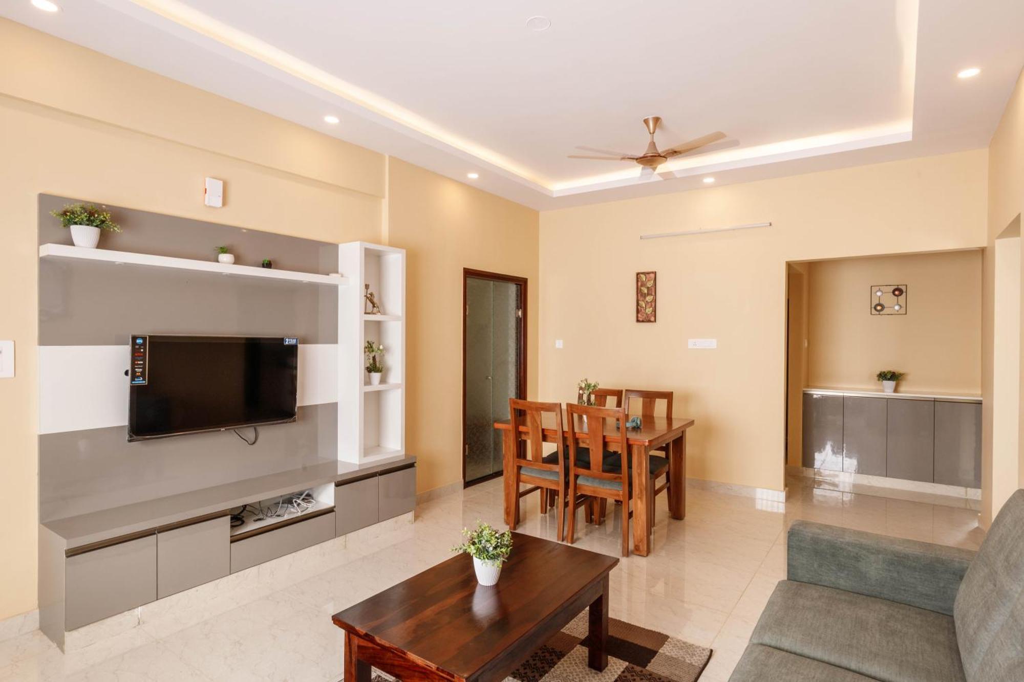 Pinnacle Serviced Apartments Bangalore Exterior foto